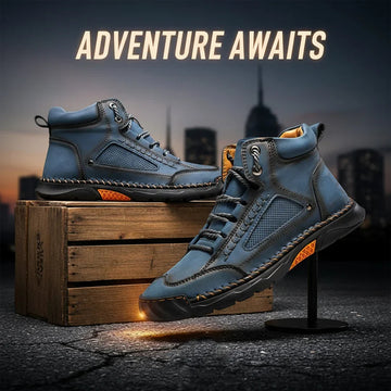 Men’s Leather Boots – Waterproof, Supportive & Spacious Fit