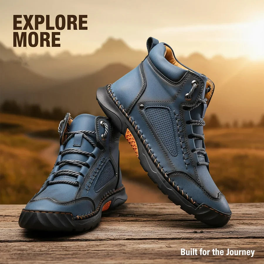 Men’s Leather Boots – Waterproof, Supportive & Spacious Fit